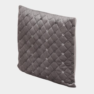 Home Beautiful Dark Grey Velvet Cushion Cover Home Beautiful Dark Grey Velvet Cushion Cover