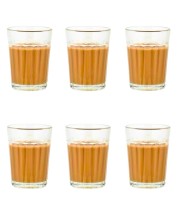 Small Tea Glass Set of 6 | Chai, Milk & Coffee Drinking Glasses | Clear Transparent Durable Glass Tumblers for Home, Kitchen & Office Use. Small Tea Glass Set of 6 | Chai, Milk & Coffee Drinking Glasses | Clear Transparent Durable Glass Tumblers for Home, Kitchen & Office Use.