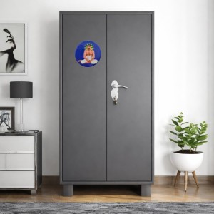 Stainless Steel Round Anukul Chandra Thakur Fridge Magnet | Devotional & Decorative Refrigerator Magnet for Home & Office | Pack of 1 Stainless Steel Round Anukul Chandra Thakur Fridge Magnet | Devotional & Decorative Refrigerator Magnet for Home & Office | Pack of 1