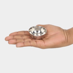 Steel Bowl 1X 2.5 in (Pack of 1)