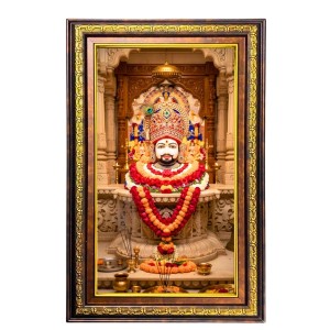 KhatuShyam Digital Golden Balck Color Photo Frame | Hindu Religious Wall Decor | 18x24 Inches - Inspirational Wall Art for Office, Home Decor - Ideal Spiritual Gift (F16684) KhatuShyam Digital Golden Balck Color Photo Frame | Hindu Religious Wall Decor | 18x24 Inches - Inspirational Wall Art for Office, Home Decor - Ideal Spiritual Gift (F16684)