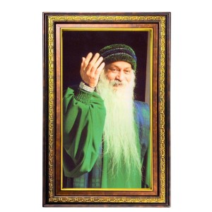 Osho Digital Golden Balck Color Photo Frame | Hindu Religious Wall Decor | 14x20 Inches - Inspirational Wall Art for Office, Home Decor - Ideal Spiritual Gift (F16608) Osho Digital Golden Balck Color Photo Frame | Hindu Religious Wall Decor | 14x20 Inches - Inspirational Wall Art for Office, Home Decor - Ideal Spiritual Gift (F16608)