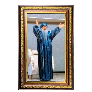 Osho Digital Golden Balck Color Photo Frame | Hindu Religious Wall Decor | 14x20 Inches - Inspirational Wall Art for Office, Home Decor - Ideal Spiritual Gift (F16609) Osho Digital Golden Balck Color Photo Frame | Hindu Religious Wall Decor | 14x20 Inches - Inspirational Wall Art for Office, Home Decor - Ideal Spiritual Gift (F16609)