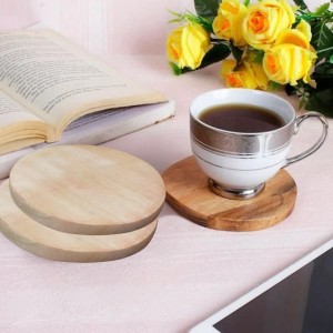 Natural Wooden Lids for Glass Tumblers & Carafes – Airtight Drink Covers & Mini Tray Coasters – Pack of 2 | Multipurpose Wooden Lid Coaster Combo for Home & Kitchen Natural Wooden Lids for Glass Tumblers & Carafes – Airtight Drink Covers & Mini Tray Coasters – Pack of 2 | Multipurpose Wooden Lid Coaster Combo for Home & Kitchen
