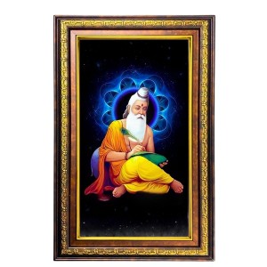 Vyasa Maharshi Digital Golden Balck Color Photo Frame | Hindu Religious Wall Decor | 14x20 Inches - Inspirational Wall Art for Office, Home Decor - Ideal Spiritual Gift (F16941) Vyasa Maharshi Digital Golden Balck Color Photo Frame | Hindu Religious Wall Decor | 14x20 Inches - Inspirational Wall Art for Office, Home Decor - Ideal Spiritual Gift (F16941)