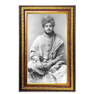 Swami Vivekananda Digital Golden Balck Color Photo Frame | Hindu Religious Wall Decor | 12x18 Inches - Inspirational Wall Art for Office, Home Decor - Ideal Spiritual Gift (F16617) Swami Vivekananda Digital Golden Balck Color Photo Frame | Hindu Religious Wall Decor | 12x18 Inches - Inspirational Wall Art for Office, Home Decor - Ideal Spiritual Gift (F16617)
