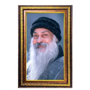 Osho Digital Golden Balck Color Photo Frame | Hindu Religious Wall Decor | 14x20 Inches - Inspirational Wall Art for Office, Home Decor - Ideal Spiritual Gift (F16605) Osho Digital Golden Balck Color Photo Frame | Hindu Religious Wall Decor | 14x20 Inches - Inspirational Wall Art for Office, Home Decor - Ideal Spiritual Gift (F16605)
