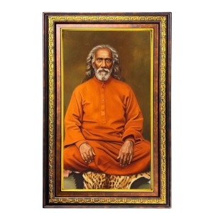 Swami Yukteswar Digital Golden Balck Color Photo Frame | Hindu Religious Wall Decor | 10x16 Inches - Inspirational Wall Art for Office, Home Decor - Ideal Spiritual Gift (F16953) Swami Yukteswar Digital Golden Balck Color Photo Frame | Hindu Religious Wall Decor | 10x16 Inches - Inspirational Wall Art for Office, Home Decor - Ideal Spiritual Gift (F16953)