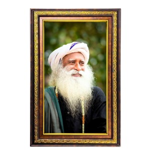 Sadguru Digital Golden Balck Color Photo Frame | Hindu Religious Wall Decor | 18x24 Inches - Inspirational Wall Art for Office, Home Decor - Ideal Spiritual Gift (F16592) Sadguru Digital Golden Balck Color Photo Frame | Hindu Religious Wall Decor | 18x24 Inches - Inspirational Wall Art for Office, Home Decor - Ideal Spiritual Gift (F16592)