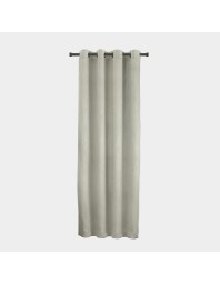 Home Beautiful 7ft. Grey Polyester Curtain - (M2846)