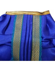 HiTechMart Elegant Laddu Gopal Dress with Patka – Designer Poshak for Bal Gopal/Krishna Idol – Traditional Outfit for Janmashtami, Pooja & Festival Decoration