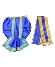 HiTechMart Elegant Laddu Gopal Dress with Patka – Designer Poshak for Bal Gopal/Krishna Idol – Traditional Outfit for Janmashtami, Pooja & Festival Decoration HiTechMart Elegant Laddu Gopal Dress with Patka – Designer Poshak for Bal Gopal/Krishna Idol – Traditional Outfit for Janmashtami, Pooja & Festival Decoration