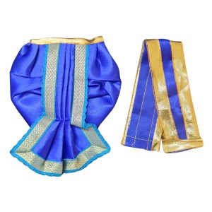 HiTechMart Elegant Laddu Gopal Dress with Patka – Designer Poshak for Bal Gopal/Krishna Idol – Traditional Outfit for Janmashtami, Pooja & Festival Decoration HiTechMart Elegant Laddu Gopal Dress with Patka – Designer Poshak for Bal Gopal/Krishna Idol – Traditional Outfit for Janmashtami, Pooja & Festival Decoration