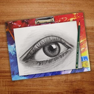 Hi Tech Sales|| Wooden Drawing Board for Kids/Students, Girls & Boys || Stainless Steel Clip, Plain MDF Hard Board Writing Pad(A3 Size) (Multicolored) Hi Tech Sales|| Wooden Drawing Board for Kids/Students, Girls & Boys || Stainless Steel Clip, Plain MDF Hard Board Writing Pad(A3 Size) (Multicolored)