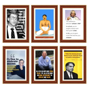 Pack Of 6 Laminated A4 Wall Posters | Spiritual, Motivational & Inspirational Designs | 250 GSM Photo Paper | Water-Resistant | Double-Sided Tape (F39295) Pack Of 6 Laminated A4 Wall Posters | Spiritual, Motivational & Inspirational Designs | 250 GSM Photo Paper | Water-Resistant | Double-Sided Tape (F39295)