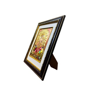 Golden Photo Frame for Home Decor & Puja Room | Decorative Religious Wall Art with Golden Finish | Hindu God Frame for Temple, Living Room, Office & Gift Purpose (Ganesh) Golden Photo Frame for Home Decor & Puja Room | Decorative Religious Wall Art with Golden Finish | Hindu God Frame for Temple, Living Room, Office & Gift Purpose (Ganesh)