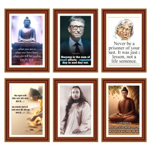 Pack Of 6 Laminated A4 Wall Posters | Spiritual, Motivational & Inspirational Designs | 250 GSM Photo Paper | Water-Resistant | Double-Sided Tape (F39108) Pack Of 6 Laminated A4 Wall Posters | Spiritual, Motivational & Inspirational Designs | 250 GSM Photo Paper | Water-Resistant | Double-Sided Tape (F39108)