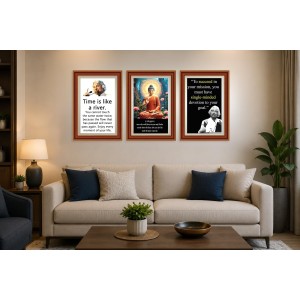 Pack Of 6 Laminated A4 Wall Posters | Spiritual, Motivational & Inspirational Designs | 250 GSM Photo Paper | Water-Resistant | Double-Sided Tape (F39261) Pack Of 6 Laminated A4 Wall Posters | Spiritual, Motivational & Inspirational Designs | 250 GSM Photo Paper | Water-Resistant | Double-Sided Tape (F39261)