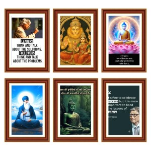 Pack Of 6 Laminated A4 Wall Posters | Spiritual, Motivational & Inspirational Designs | 250 GSM Photo Paper | Water-Resistant | Double-Sided Tape (F39419) Pack Of 6 Laminated A4 Wall Posters | Spiritual, Motivational & Inspirational Designs | 250 GSM Photo Paper | Water-Resistant | Double-Sided Tape (F39419)