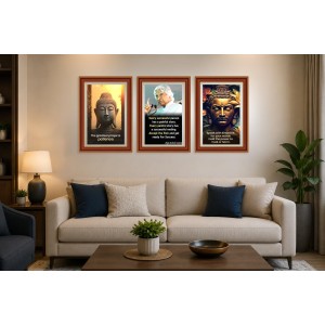 Pack Of 6 Laminated A4 Wall Posters | Spiritual, Motivational & Inspirational Designs | 250 GSM Photo Paper | Water-Resistant | Double-Sided Tape (F39151) Pack Of 6 Laminated A4 Wall Posters | Spiritual, Motivational & Inspirational Designs | 250 GSM Photo Paper | Water-Resistant | Double-Sided Tape (F39151)