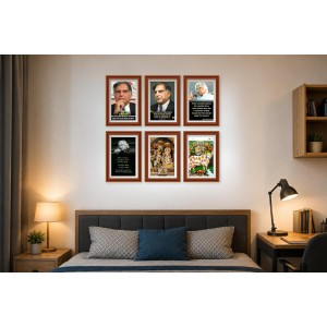 Pack Of 6 Laminated A4 Wall Posters | Spiritual, Motivational & Inspirational Designs | 250 GSM Photo Paper | Water-Resistant | Double-Sided Tape (F39253) Pack Of 6 Laminated A4 Wall Posters | Spiritual, Motivational & Inspirational Designs | 250 GSM Photo Paper | Water-Resistant | Double-Sided Tape (F39253)