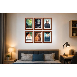 Pack Of 6 Laminated A4 Wall Posters | Spiritual, Motivational & Inspirational Designs | 250 GSM Photo Paper | Water-Resistant | Double-Sided Tape (F39116) Pack Of 6 Laminated A4 Wall Posters | Spiritual, Motivational & Inspirational Designs | 250 GSM Photo Paper | Water-Resistant | Double-Sided Tape (F39116)