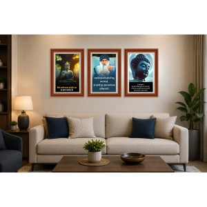 Pack Of 6 Laminated A4 Wall Posters | Spiritual, Motivational & Inspirational Designs | 250 GSM Photo Paper | Water-Resistant | Double-Sided Tape (F38955) Pack Of 6 Laminated A4 Wall Posters | Spiritual, Motivational & Inspirational Designs | 250 GSM Photo Paper | Water-Resistant | Double-Sided Tape (F38955)