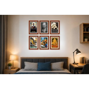 Pack Of 6 Laminated A4 Wall Posters | Spiritual, Motivational & Inspirational Designs | 250 GSM Photo Paper | Water-Resistant | Double-Sided Tape (F39222) Pack Of 6 Laminated A4 Wall Posters | Spiritual, Motivational & Inspirational Designs | 250 GSM Photo Paper | Water-Resistant | Double-Sided Tape (F39222)