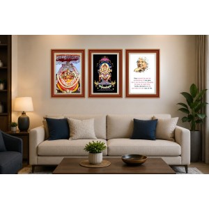 Pack Of 6 Laminated A4 Wall Posters | Spiritual, Motivational & Inspirational Designs | 250 GSM Photo Paper | Water-Resistant | Double-Sided Tape (F38961) Pack Of 6 Laminated A4 Wall Posters | Spiritual, Motivational & Inspirational Designs | 250 GSM Photo Paper | Water-Resistant | Double-Sided Tape (F38961)