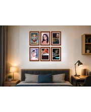 Pack Of 6 Laminated A4 Wall Posters | Spiritual, Motivational & Inspirational Designs | 250 GSM Photo Paper | Water-Resistant | Double-Sided Tape (F39269)