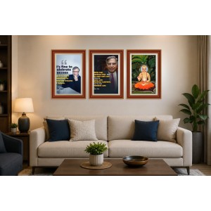 Pack Of 6 Laminated A4 Wall Posters | Spiritual, Motivational & Inspirational Designs | 250 GSM Photo Paper | Water-Resistant | Double-Sided Tape (F39104) Pack Of 6 Laminated A4 Wall Posters | Spiritual, Motivational & Inspirational Designs | 250 GSM Photo Paper | Water-Resistant | Double-Sided Tape (F39104)