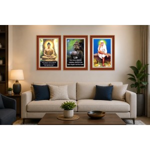 Pack Of 6 Laminated A4 Wall Posters | Spiritual, Motivational & Inspirational Designs | 250 GSM Photo Paper | Water-Resistant | Double-Sided Tape (F39165) Pack Of 6 Laminated A4 Wall Posters | Spiritual, Motivational & Inspirational Designs | 250 GSM Photo Paper | Water-Resistant | Double-Sided Tape (F39165)