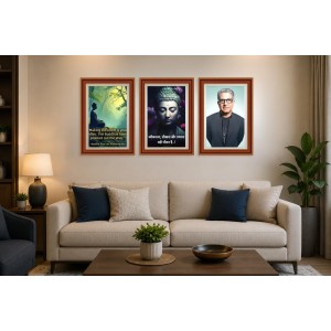 Pack Of 6 Laminated A4 Wall Posters | Spiritual, Motivational & Inspirational Designs | 250 GSM Photo Paper | Water-Resistant | Double-Sided Tape (F39116) Pack Of 6 Laminated A4 Wall Posters | Spiritual, Motivational & Inspirational Designs | 250 GSM Photo Paper | Water-Resistant | Double-Sided Tape (F39116)