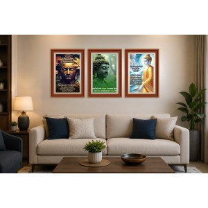 Pack Of 6 Laminated A4 Wall Posters | Spiritual, Motivational & Inspirational Designs | 250 GSM Photo Paper | Water-Resistant | Double-Sided Tape (F39407) Pack Of 6 Laminated A4 Wall Posters | Spiritual, Motivational & Inspirational Designs | 250 GSM Photo Paper | Water-Resistant | Double-Sided Tape (F39407)