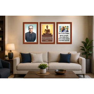 Pack Of 6 Laminated A4 Wall Posters | Spiritual, Motivational & Inspirational Designs | 250 GSM Photo Paper | Water-Resistant | Double-Sided Tape (F39107) Pack Of 6 Laminated A4 Wall Posters | Spiritual, Motivational & Inspirational Designs | 250 GSM Photo Paper | Water-Resistant | Double-Sided Tape (F39107)