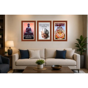 Pack Of 6 Laminated A4 Wall Posters | Spiritual, Motivational & Inspirational Designs | 250 GSM Photo Paper | Water-Resistant | Double-Sided Tape (F39214) Pack Of 6 Laminated A4 Wall Posters | Spiritual, Motivational & Inspirational Designs | 250 GSM Photo Paper | Water-Resistant | Double-Sided Tape (F39214)