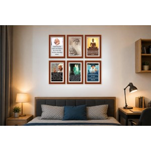 Pack Of 6 Laminated A4 Wall Posters | Spiritual, Motivational & Inspirational Designs | 250 GSM Photo Paper | Water-Resistant | Double-Sided Tape (F39331) Pack Of 6 Laminated A4 Wall Posters | Spiritual, Motivational & Inspirational Designs | 250 GSM Photo Paper | Water-Resistant | Double-Sided Tape (F39331)