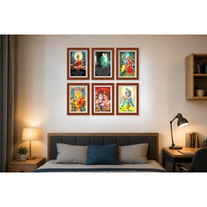 Pack Of 6 Laminated A4 Wall Posters | Spiritual, Motivational & Inspirational Designs | 250 GSM Photo Paper | Water-Resistant | Double-Sided Tape (F39391) Pack Of 6 Laminated A4 Wall Posters | Spiritual, Motivational & Inspirational Designs | 250 GSM Photo Paper | Water-Resistant | Double-Sided Tape (F39391)