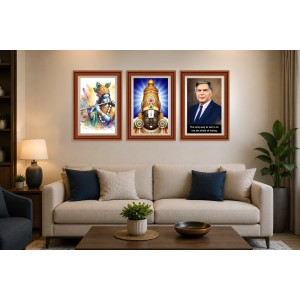Pack Of 6 Laminated A4 Wall Posters | Spiritual, Motivational & Inspirational Designs | 250 GSM Photo Paper | Water-Resistant | Double-Sided Tape (F39164) Pack Of 6 Laminated A4 Wall Posters | Spiritual, Motivational & Inspirational Designs | 250 GSM Photo Paper | Water-Resistant | Double-Sided Tape (F39164)