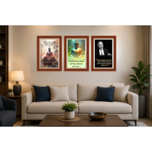 Pack Of 6 Laminated A4 Wall Posters | Spiritual, Motivational & Inspirational Designs | 250 GSM Photo Paper | Water-Resistant | Double-Sided Tape (F39050) Pack Of 6 Laminated A4 Wall Posters | Spiritual, Motivational & Inspirational Designs | 250 GSM Photo Paper | Water-Resistant | Double-Sided Tape (F39050)