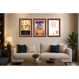 Pack Of 6 Laminated A4 Wall Posters | Spiritual, Motivational & Inspirational Designs | 250 GSM Photo Paper | Water-Resistant | Double-Sided Tape (F38975) Pack Of 6 Laminated A4 Wall Posters | Spiritual, Motivational & Inspirational Designs | 250 GSM Photo Paper | Water-Resistant | Double-Sided Tape (F38975)