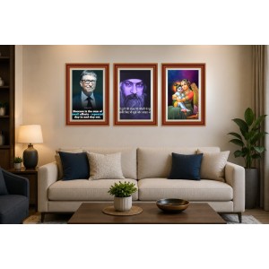 Pack Of 6 Laminated A4 Wall Posters | Spiritual, Motivational & Inspirational Designs | 250 GSM Photo Paper | Water-Resistant | Double-Sided Tape (F39016) Pack Of 6 Laminated A4 Wall Posters | Spiritual, Motivational & Inspirational Designs | 250 GSM Photo Paper | Water-Resistant | Double-Sided Tape (F39016)