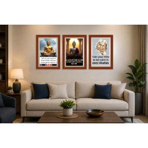 Pack Of 6 Laminated A4 Wall Posters | Spiritual, Motivational & Inspirational Designs | 250 GSM Photo Paper | Water-Resistant | Double-Sided Tape (F39109) Pack Of 6 Laminated A4 Wall Posters | Spiritual, Motivational & Inspirational Designs | 250 GSM Photo Paper | Water-Resistant | Double-Sided Tape (F39109)