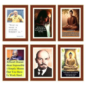 Pack Of 6 Laminated A4 Wall Posters | Spiritual, Motivational & Inspirational Designs | 250 GSM Photo Paper | Water-Resistant | Double-Sided Tape (F39110) Pack Of 6 Laminated A4 Wall Posters | Spiritual, Motivational & Inspirational Designs | 250 GSM Photo Paper | Water-Resistant | Double-Sided Tape (F39110)