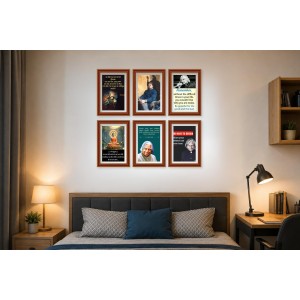 Pack Of 6 Laminated A4 Wall Posters | Spiritual, Motivational & Inspirational Designs | 250 GSM Photo Paper | Water-Resistant | Double-Sided Tape (F39186) Pack Of 6 Laminated A4 Wall Posters | Spiritual, Motivational & Inspirational Designs | 250 GSM Photo Paper | Water-Resistant | Double-Sided Tape (F39186)