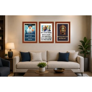 Pack Of 6 Laminated A4 Wall Posters | Spiritual, Motivational & Inspirational Designs | 250 GSM Photo Paper | Water-Resistant | Double-Sided Tape (F39140) Pack Of 6 Laminated A4 Wall Posters | Spiritual, Motivational & Inspirational Designs | 250 GSM Photo Paper | Water-Resistant | Double-Sided Tape (F39140)