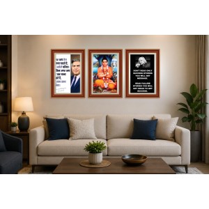 Pack Of 6 Laminated A4 Wall Posters | Spiritual, Motivational & Inspirational Designs | 250 GSM Photo Paper | Water-Resistant | Double-Sided Tape (F39152) Pack Of 6 Laminated A4 Wall Posters | Spiritual, Motivational & Inspirational Designs | 250 GSM Photo Paper | Water-Resistant | Double-Sided Tape (F39152)