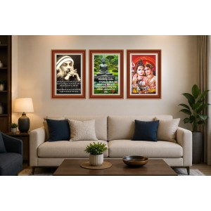 Pack Of 6 Laminated A4 Wall Posters | Spiritual, Motivational & Inspirational Designs | 250 GSM Photo Paper | Water-Resistant | Double-Sided Tape (F39393) Pack Of 6 Laminated A4 Wall Posters | Spiritual, Motivational & Inspirational Designs | 250 GSM Photo Paper | Water-Resistant | Double-Sided Tape (F39393)