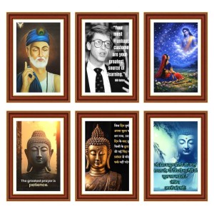 Pack Of 6 Laminated A4 Wall Posters | Spiritual, Motivational & Inspirational Designs | 250 GSM Photo Paper | Water-Resistant | Double-Sided Tape (F39448) Pack Of 6 Laminated A4 Wall Posters | Spiritual, Motivational & Inspirational Designs | 250 GSM Photo Paper | Water-Resistant | Double-Sided Tape (F39448)