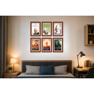 Pack Of 6 Laminated A4 Wall Posters | Spiritual, Motivational & Inspirational Designs | 250 GSM Photo Paper | Water-Resistant | Double-Sided Tape (F39096) Pack Of 6 Laminated A4 Wall Posters | Spiritual, Motivational & Inspirational Designs | 250 GSM Photo Paper | Water-Resistant | Double-Sided Tape (F39096)